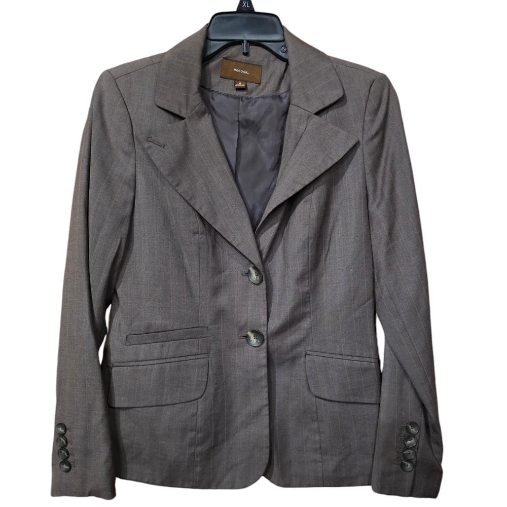 Women's Size 8 Black Merona Blazer Suit Jacket